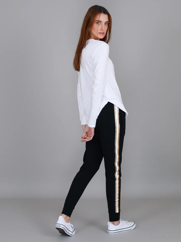 Mosman L/S Tee - White