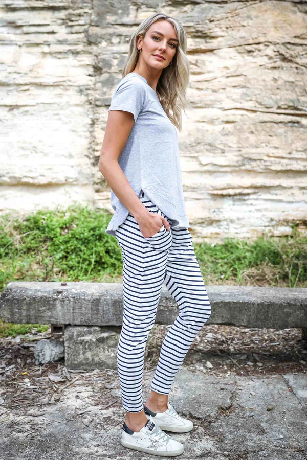 Paddington Tee - Grey Marle