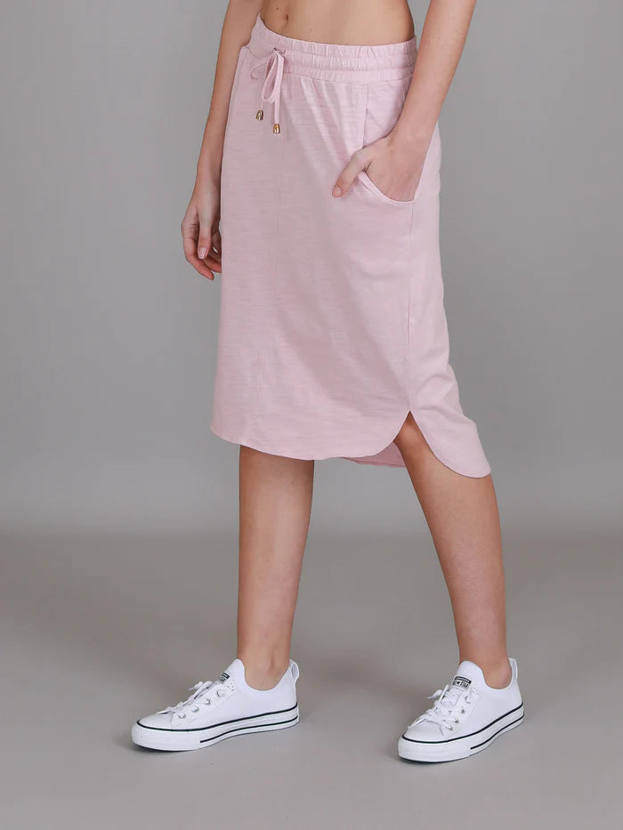 Olivia Skirt - Blush Marle