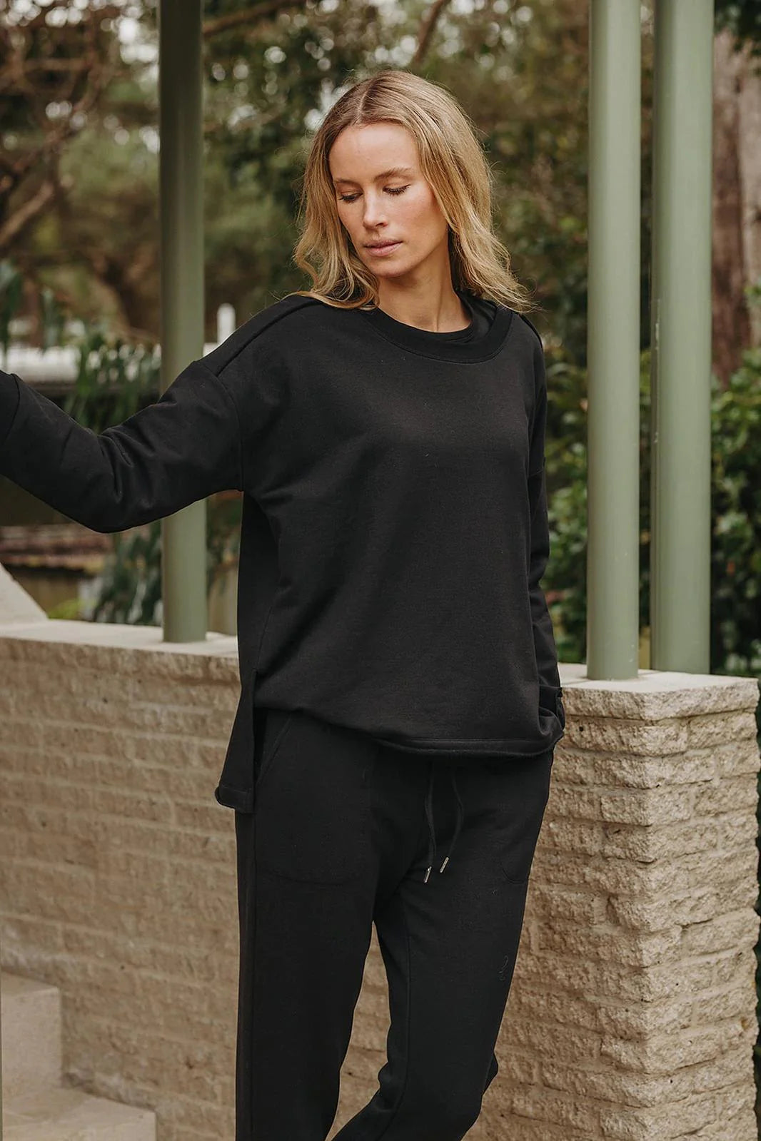 Heavenly Fleece Windcheater -Meteorite