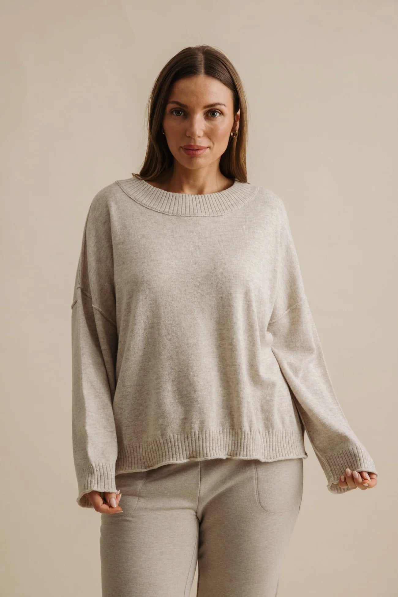 Elevate Crew Pullover - Buckwheat