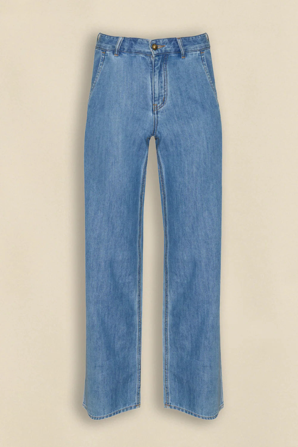 Flint Jean - Light Washed Denim