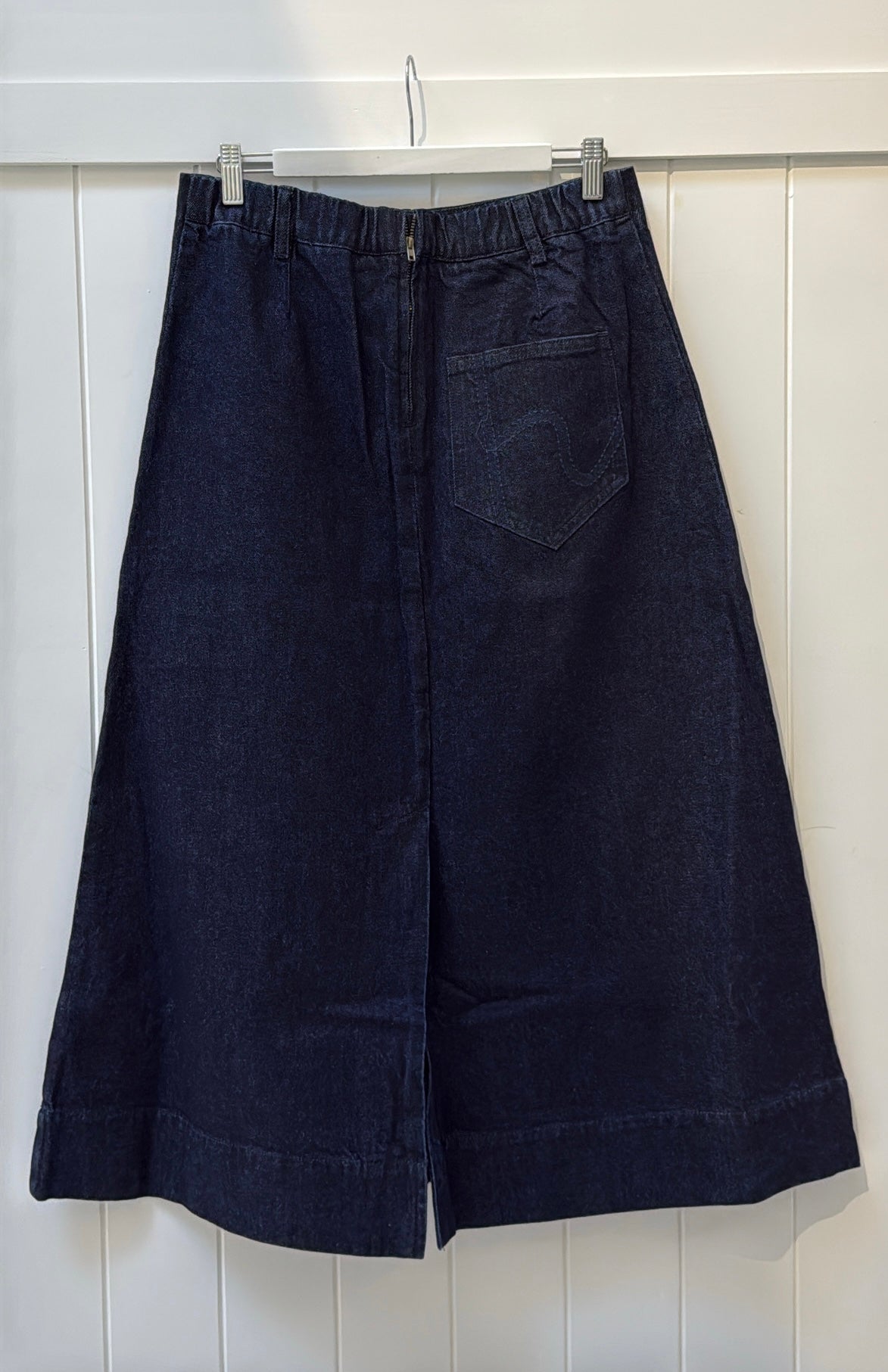 Edit Denim Skirt - Dark Blue