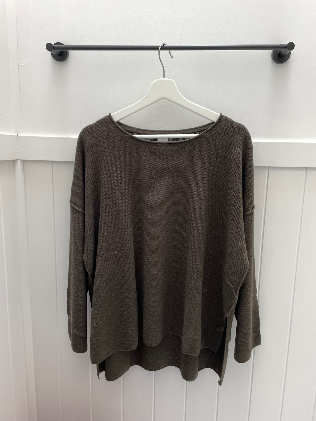 Winter Retreat Merino Pullover - Sable