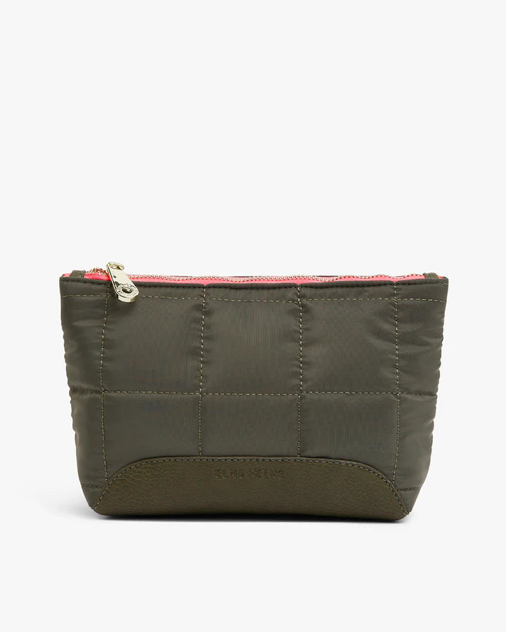 EK BEAUTY CASE  SMALL -KHAKI