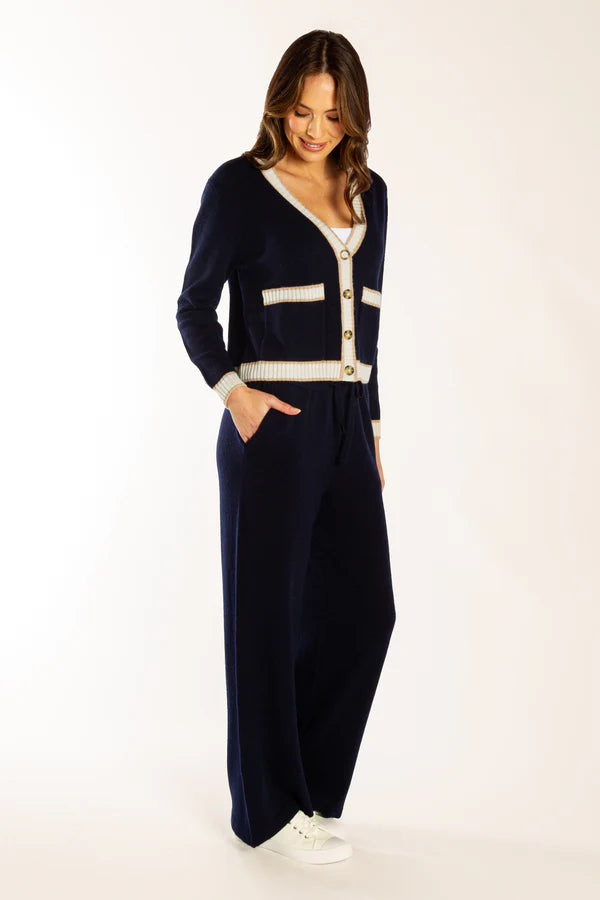 V--neck cardigan