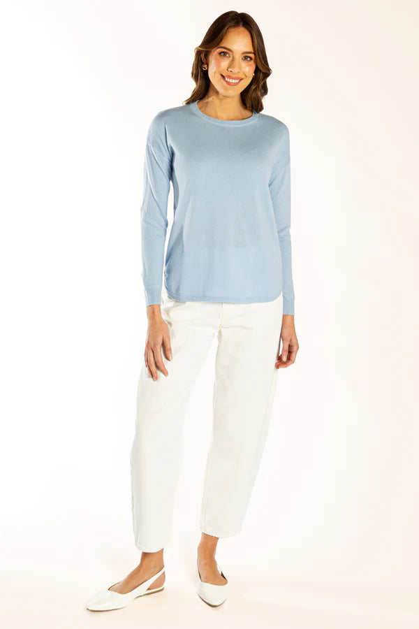 Swing w Blue &amp; White Stripe Patch - Blue