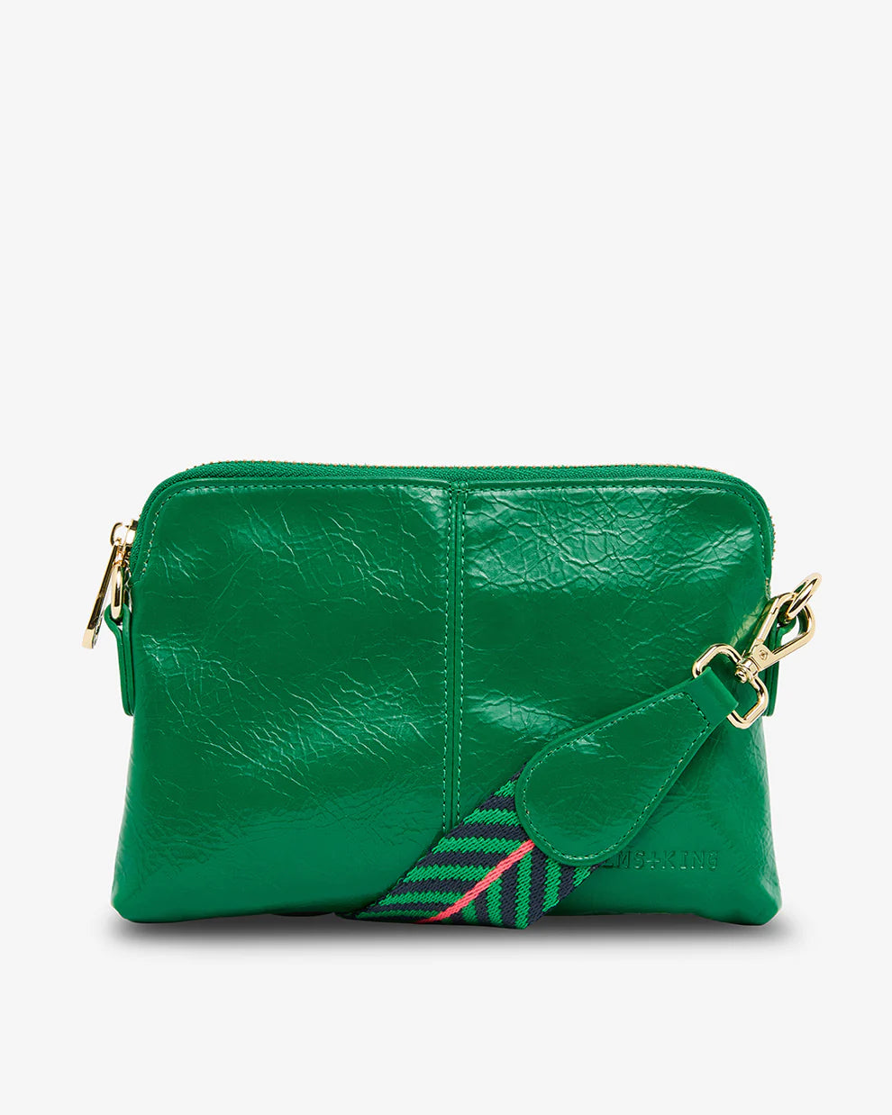 Bowery Petite - Green Crinkle