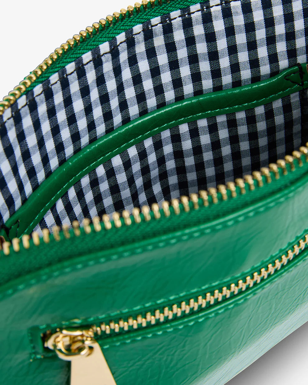 Bowery Petite - Green Crinkle