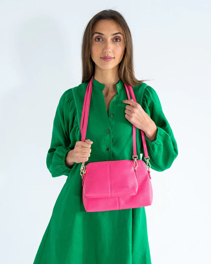 Large Burbank Crossbody - Fuchsia