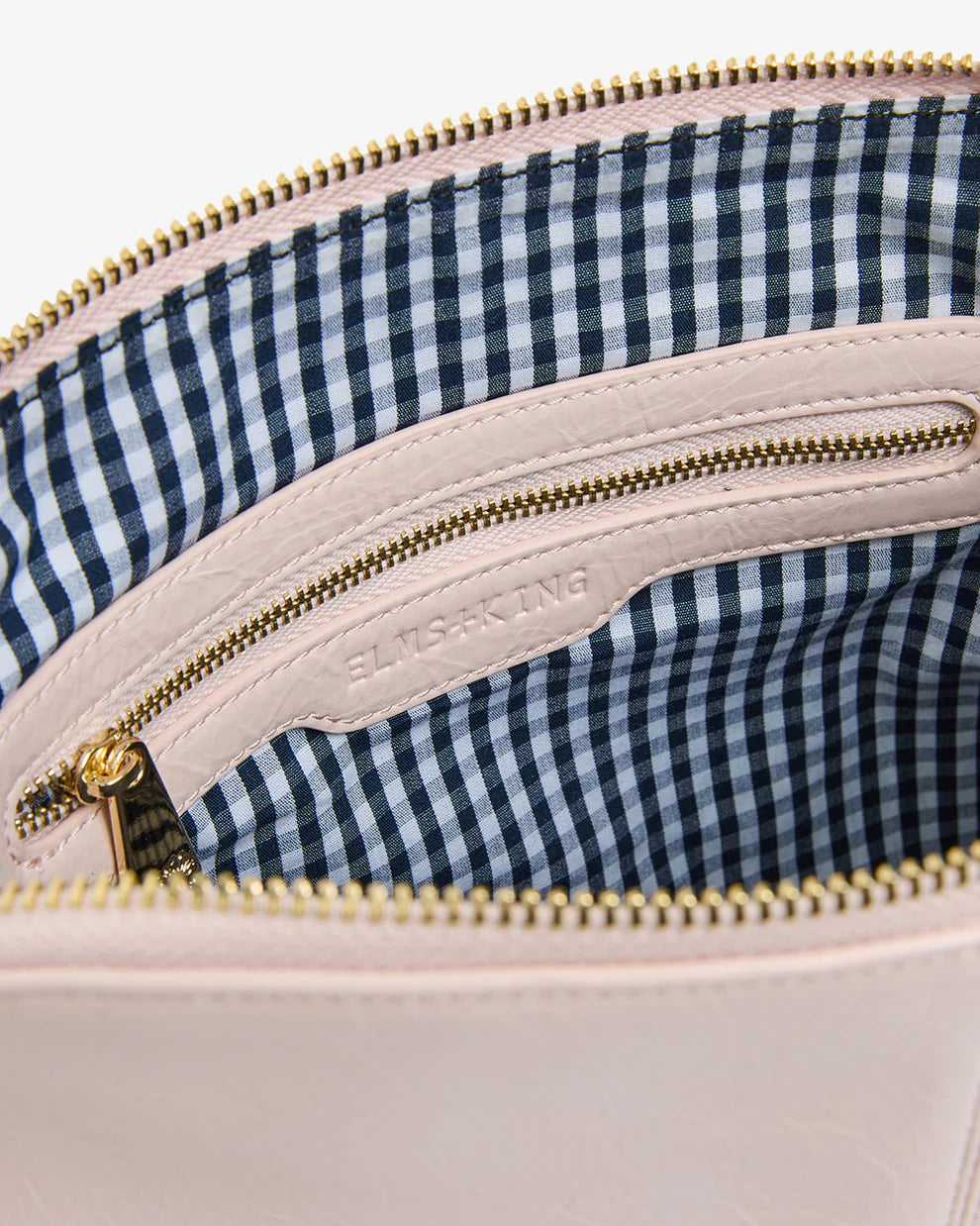 Large Burbank Crossbody - Blush Crinkle