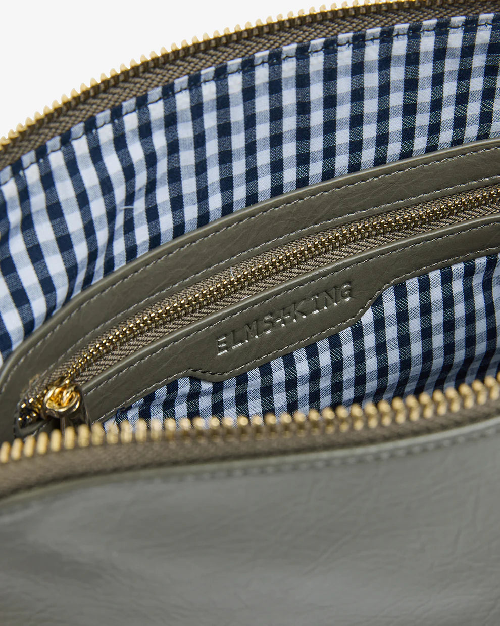 Large Burbank Crossbody - Khaki Crinkle