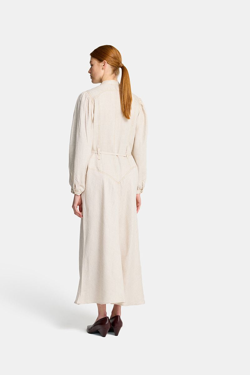 Clara Utility Dress - Natural