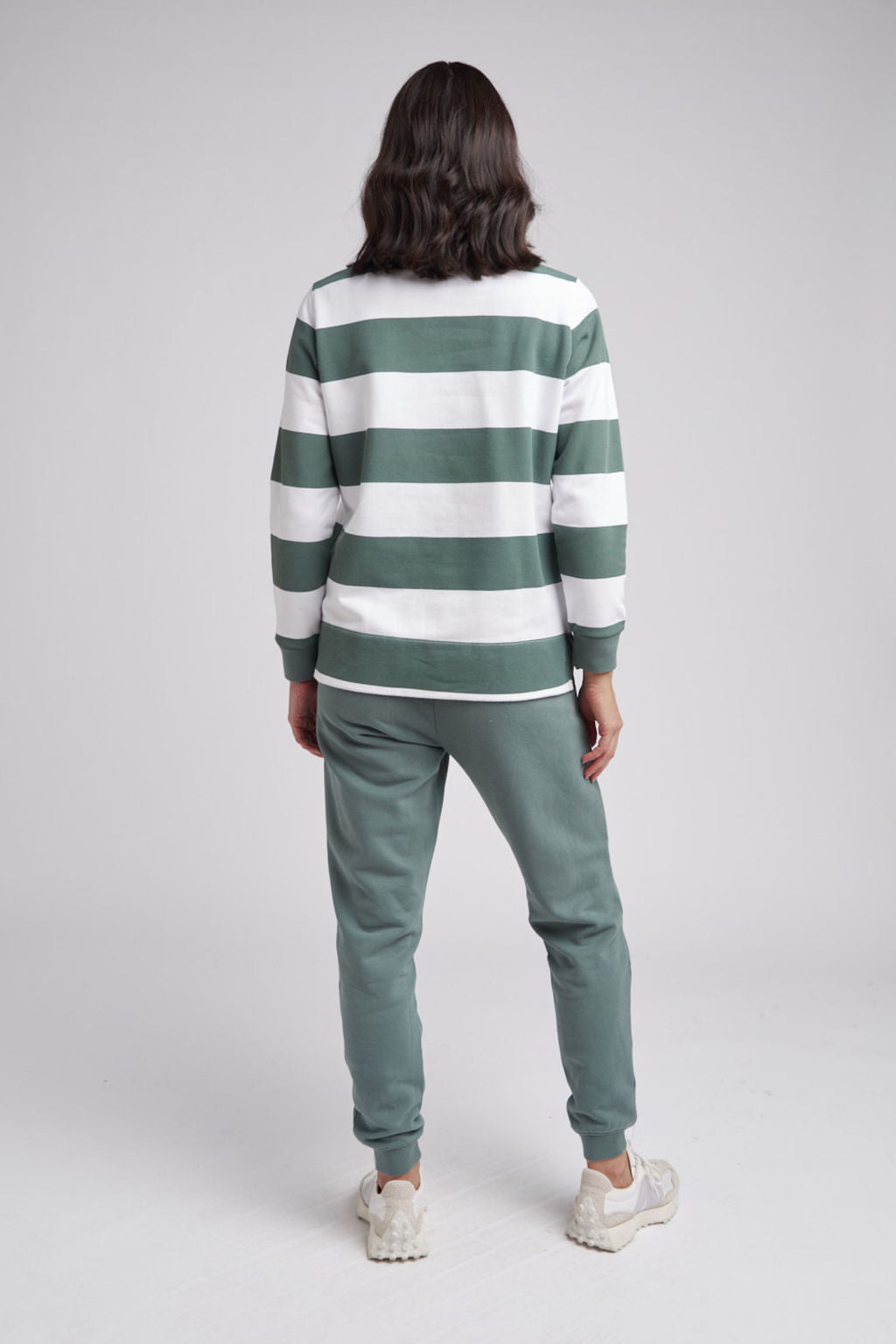 Stripe Rugby - Forest/White
