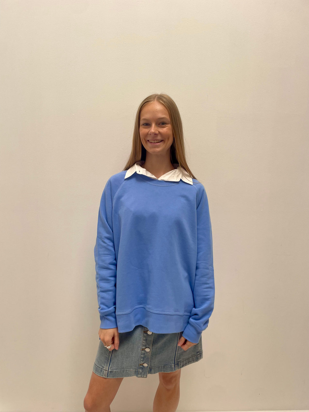 Classic Split Sweat - Blue