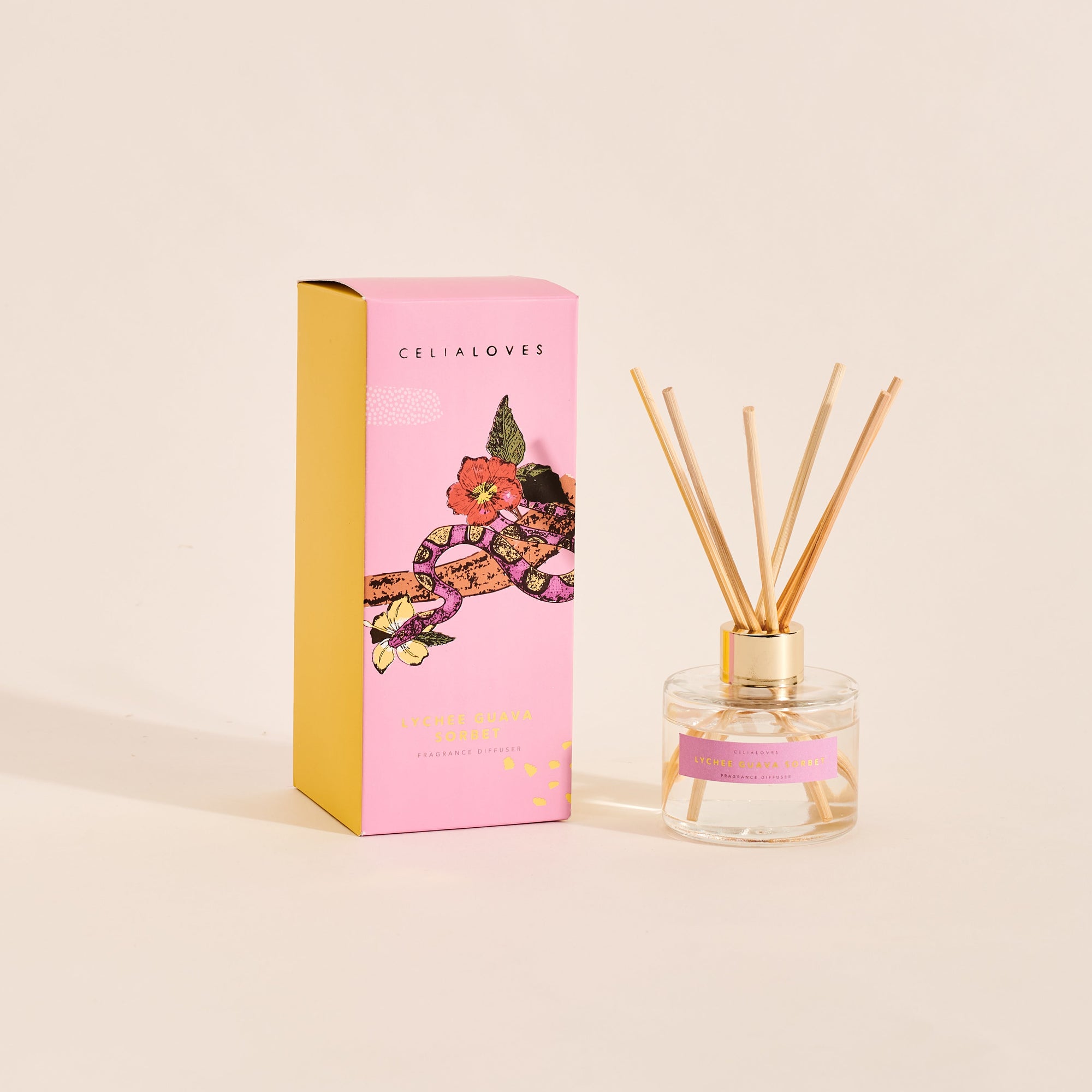 Lychee Guava Sorbet Fragranced Reed Diffuser