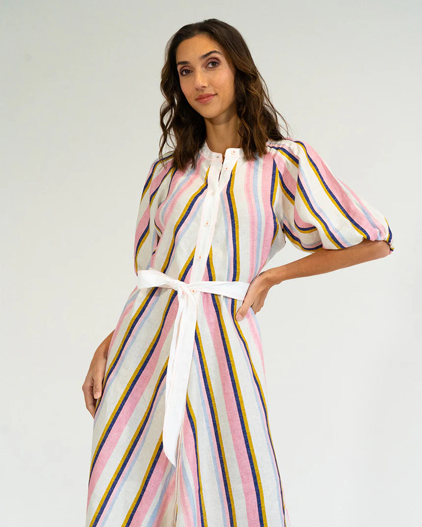 Cannon Dress - Catalina Stripe