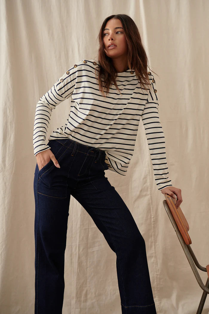 Kireina Wide Leg Jean