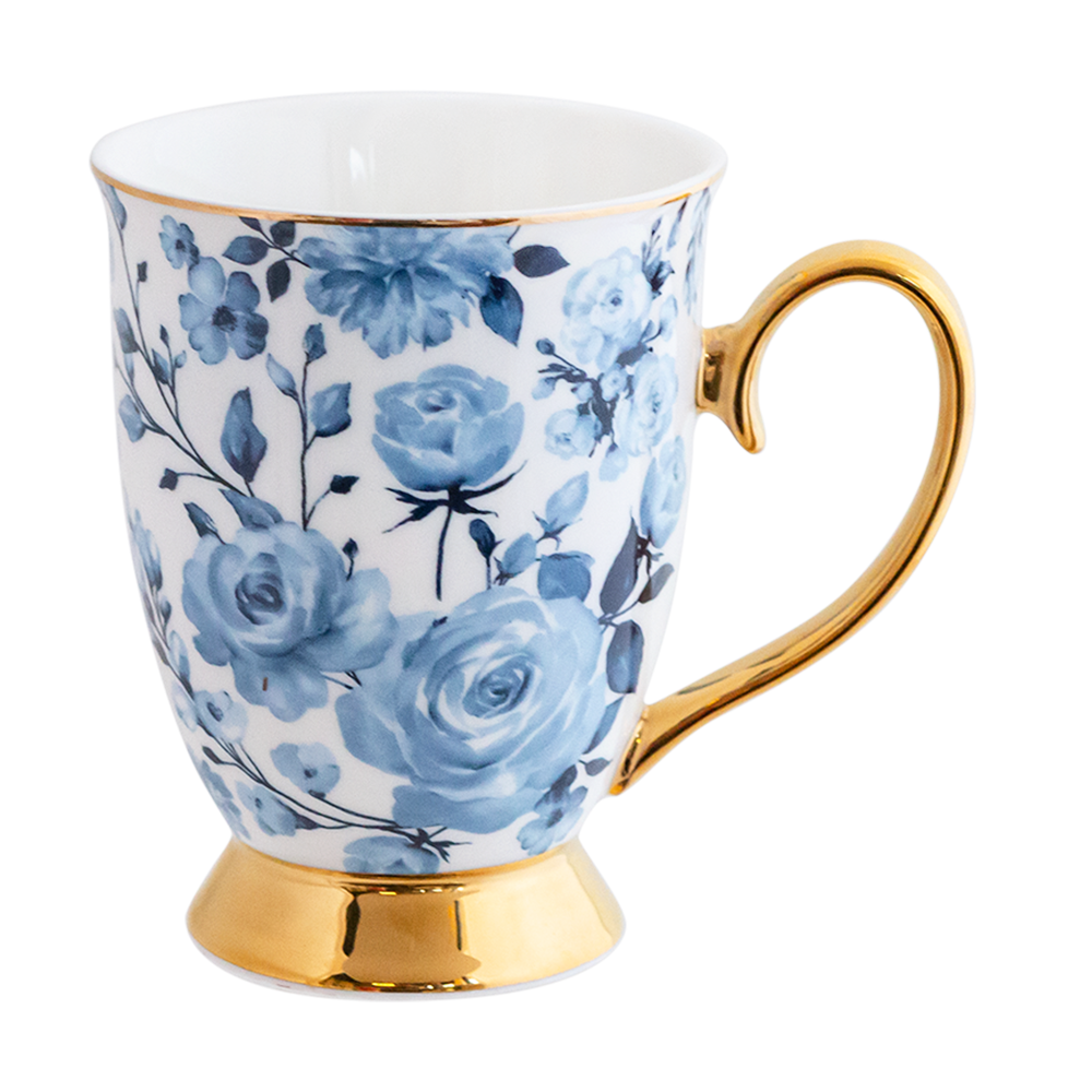 Charlotte Rose Mug - Blue