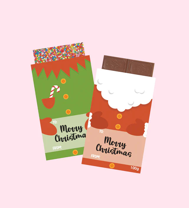 Christmas Block Character Sleeve