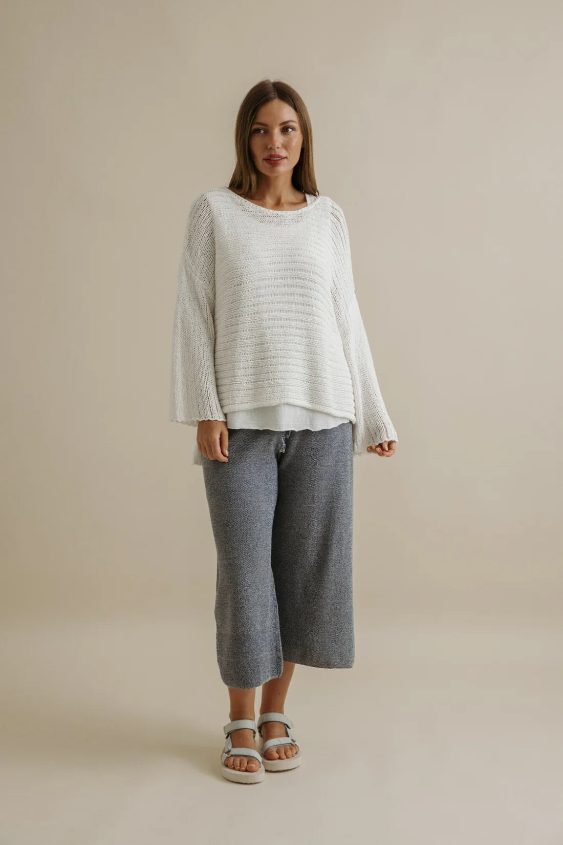 Coast-to-coast pullover - white