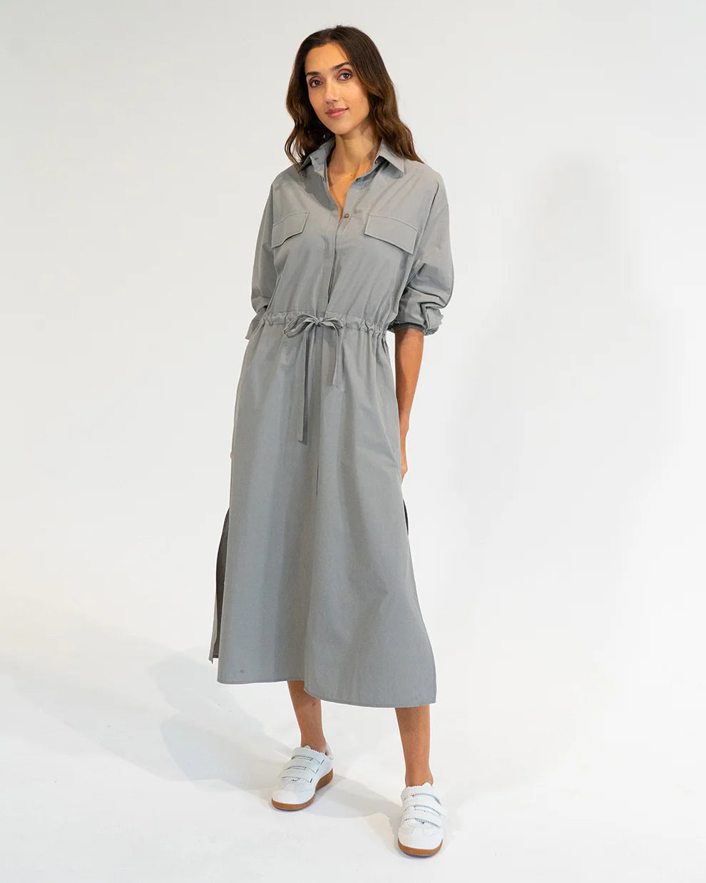 Daytona Shirt Dress - Khaki