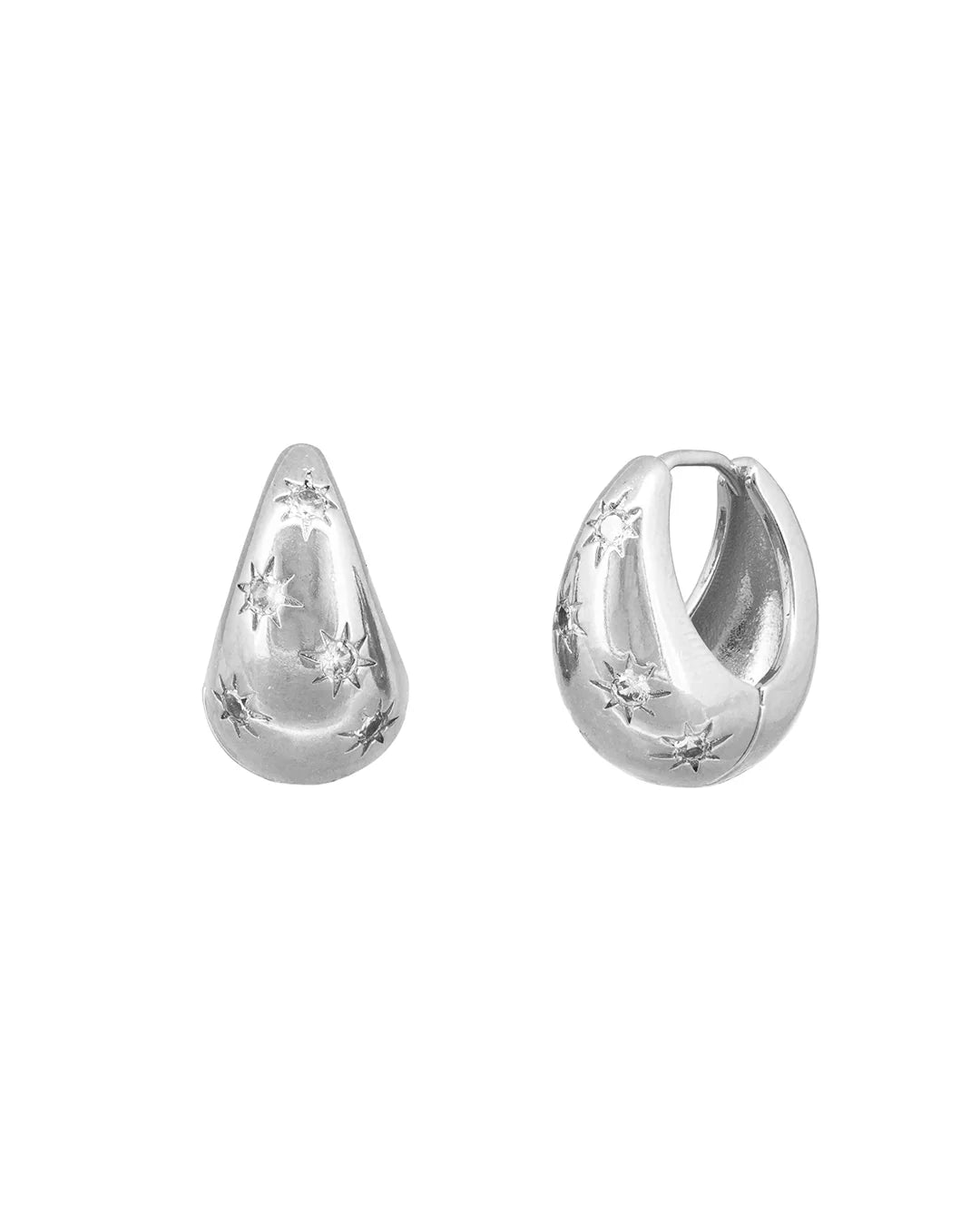 Roberta Hoops - Silver
