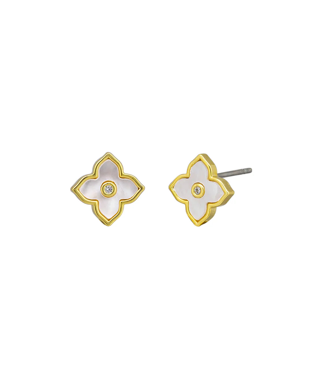 Mae Studs Earrings - Gold