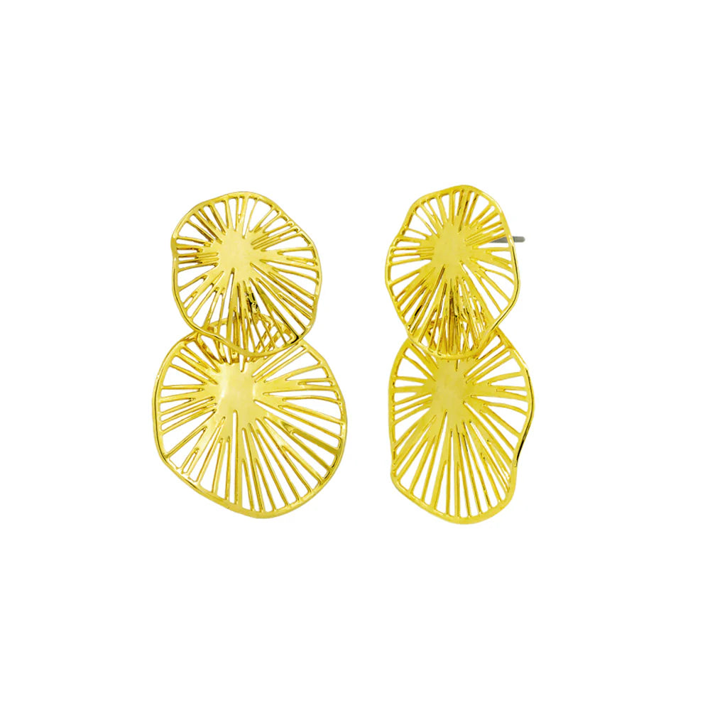 Jolie and deen gold earrings