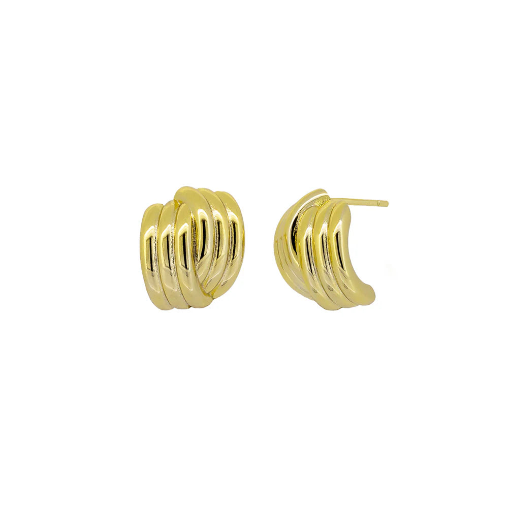 Lucretia Earrings - Gold