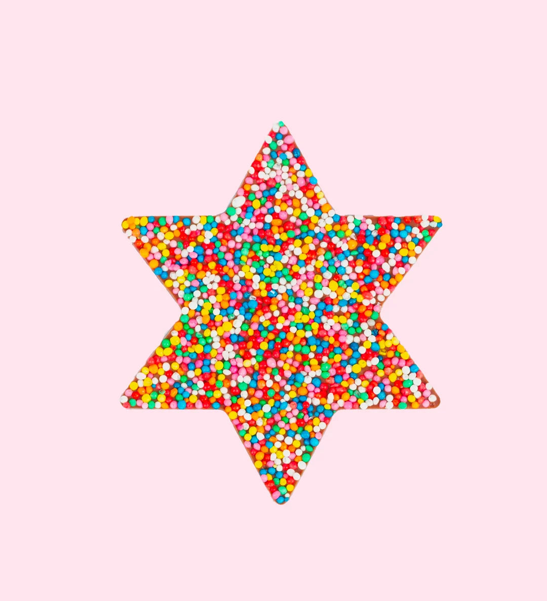 Chocolate Freckle Star - Merry Christmas