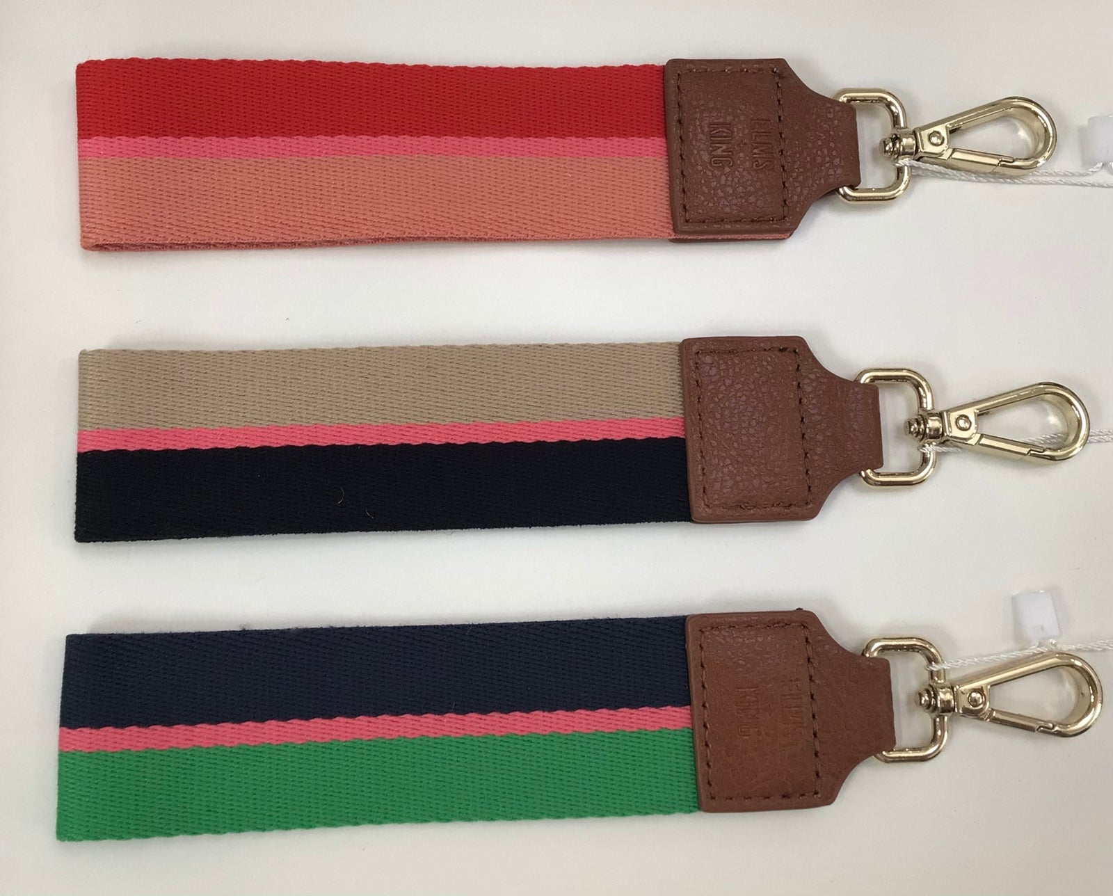 Elms + King Wristlet - Multi Stripe