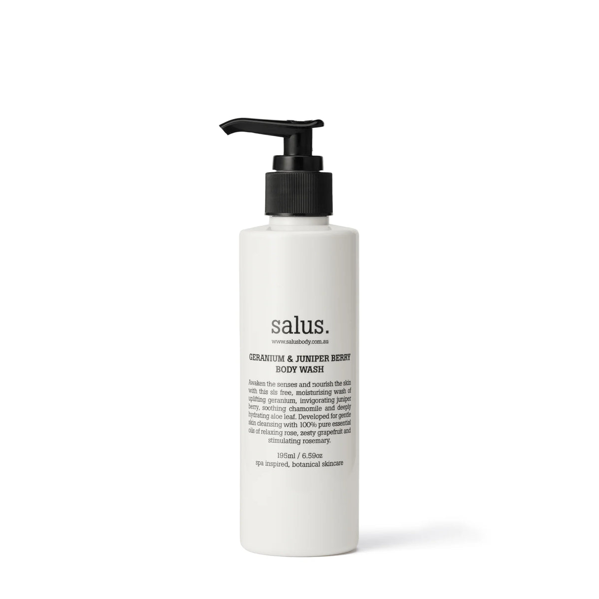 Geranium &amp; Juniper Berry Body Wash 195ml