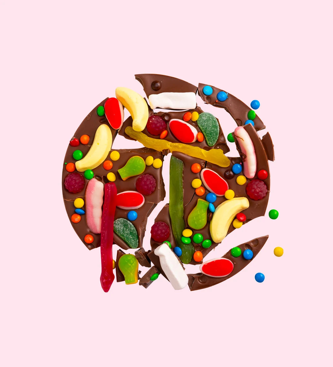 Christmas Giant Lolly Pizza - Milk
