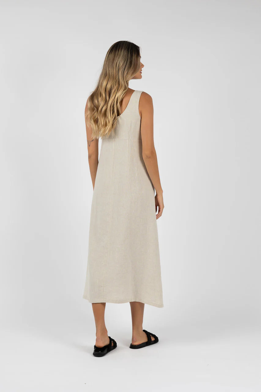 Tallulah Dress - Natural