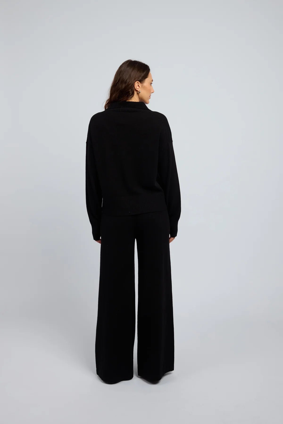 Huntly Margot Zip Jacket - Jet Black