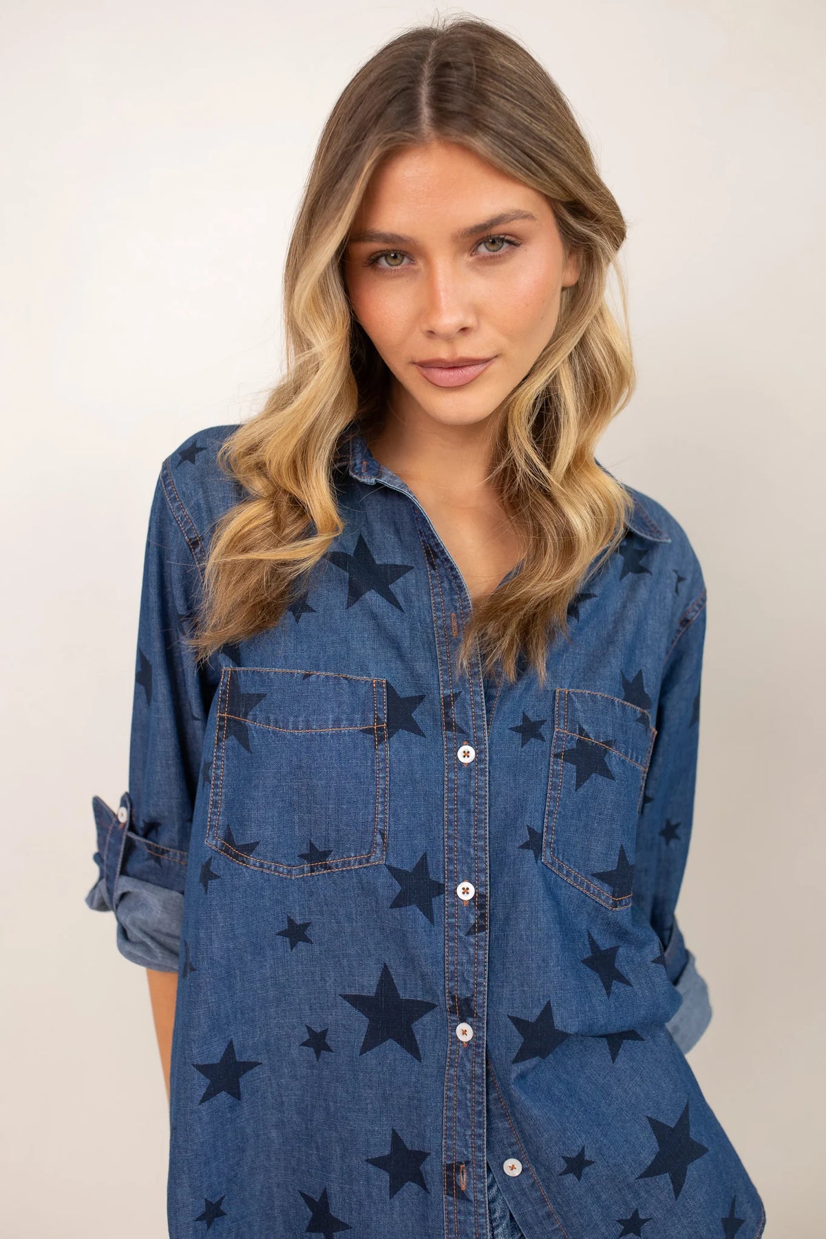 Hut denim shirt