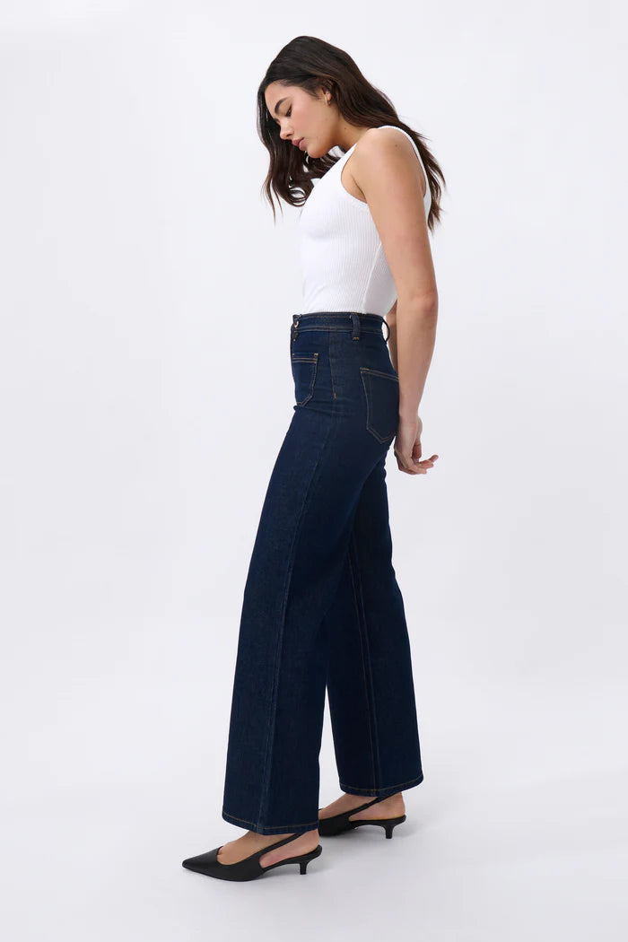 Indigo Wide Leg Jean