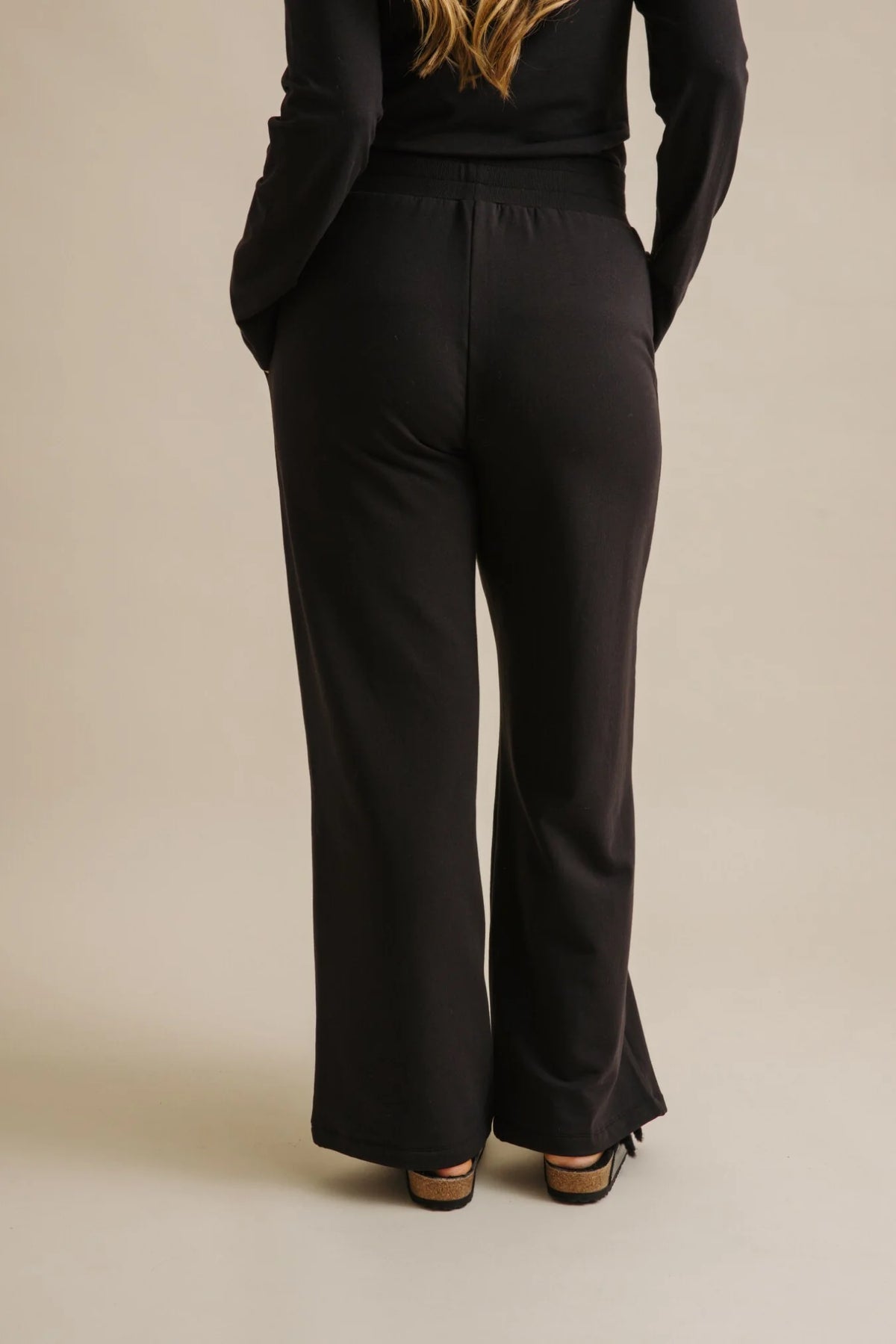 Fleece tracksuit pant