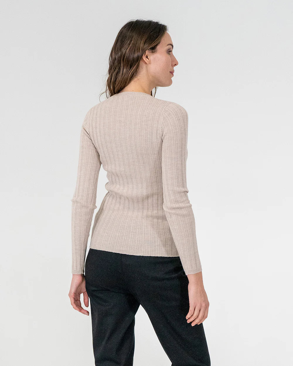 Highton Knit Top - Natural