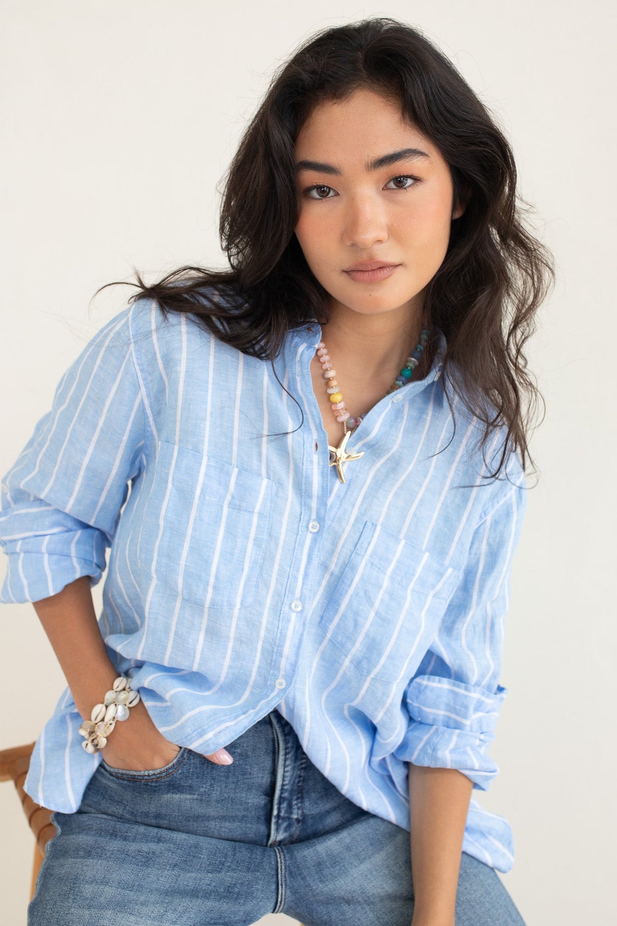Belgian Linen shirt relaxed fit