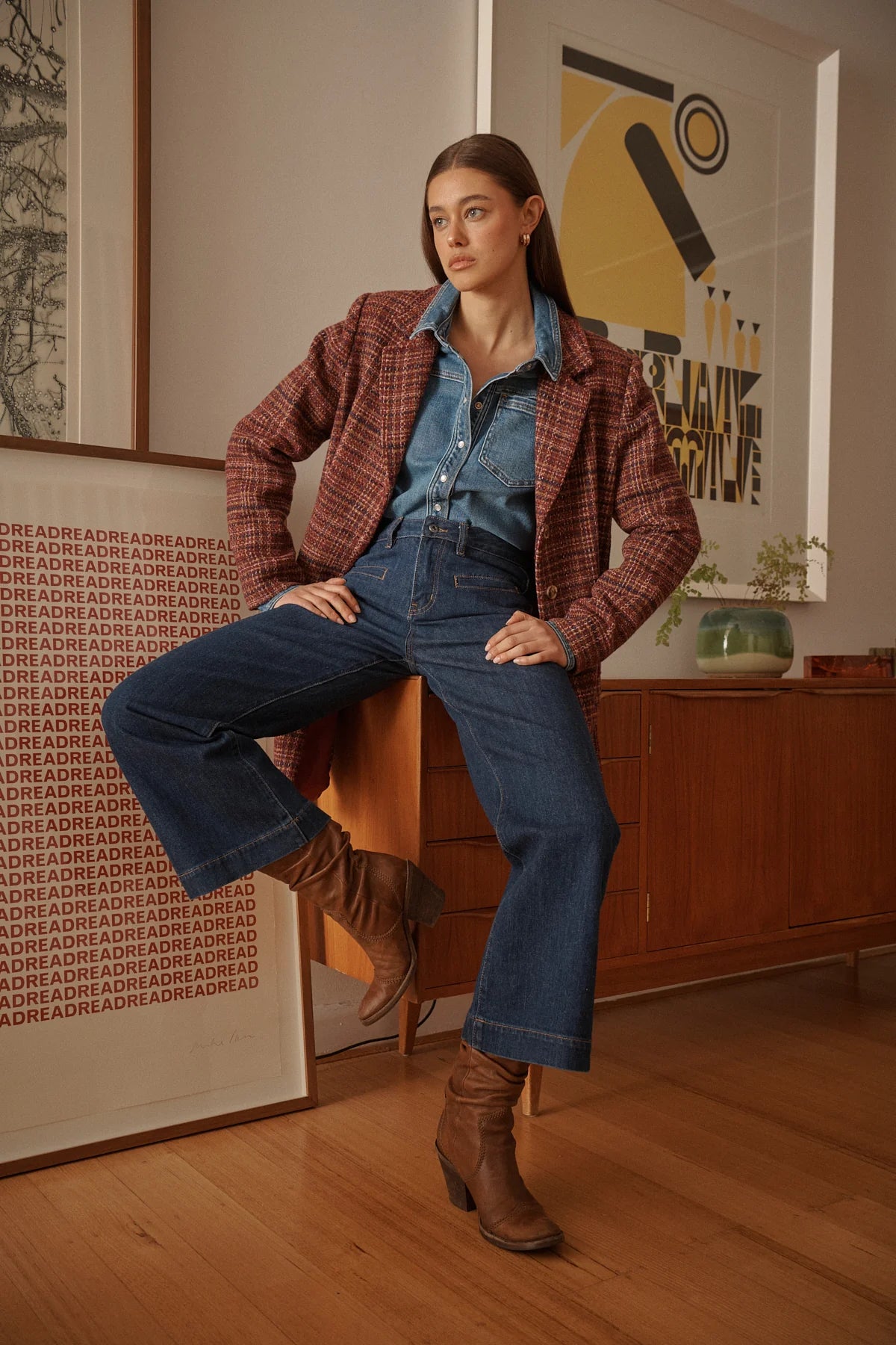 Kireina Kari Coat - Speckled Pink