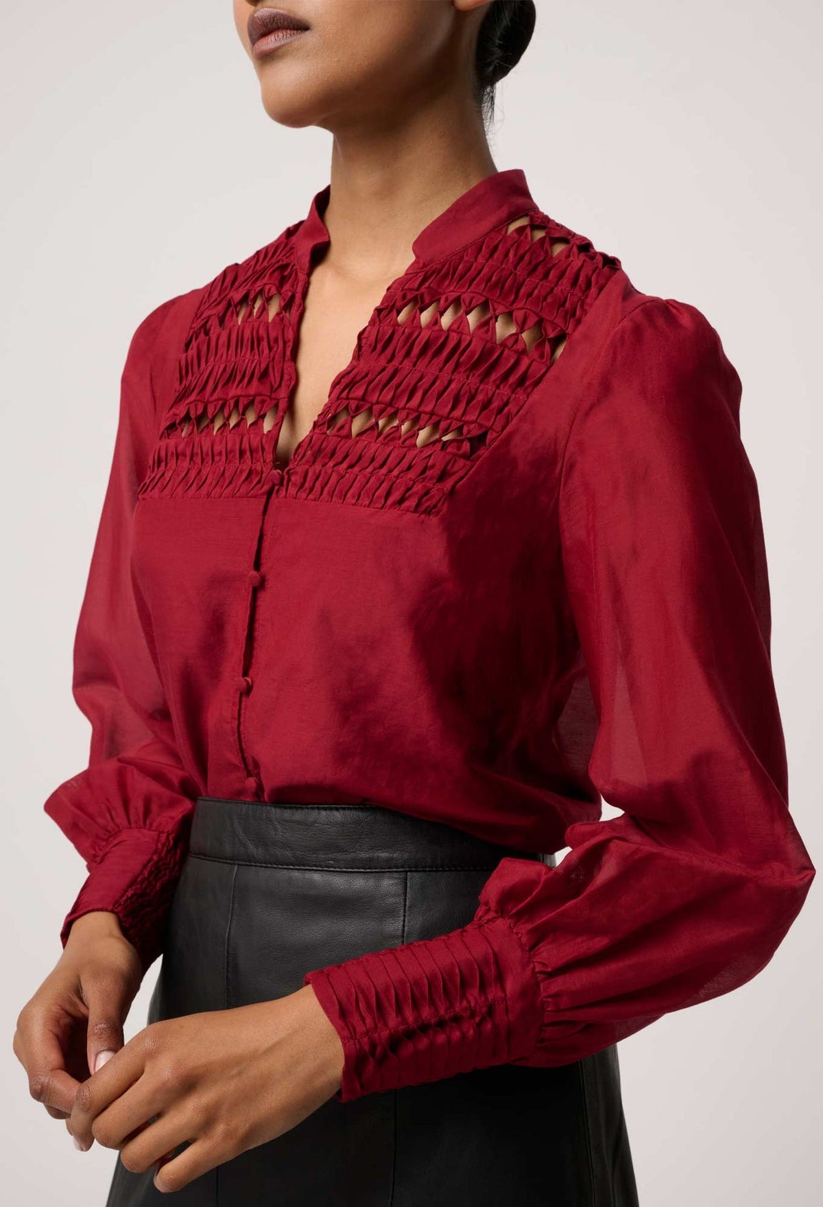 Cotton Silk Blouse