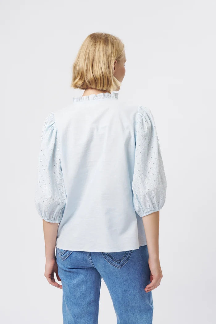 Isabella Shirt - Powder Blue