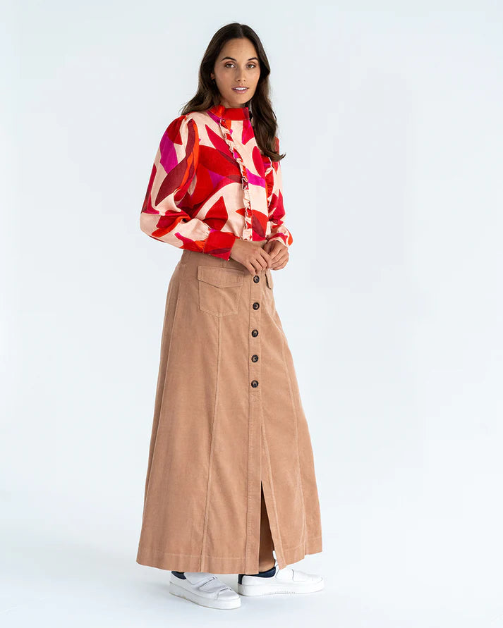 Hudson Maxi Skirt - Camel