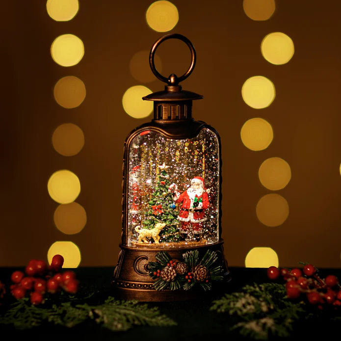Luzern Lantern w/ Santa