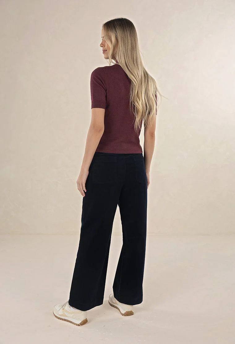 Suki Cord Pant - Indigo