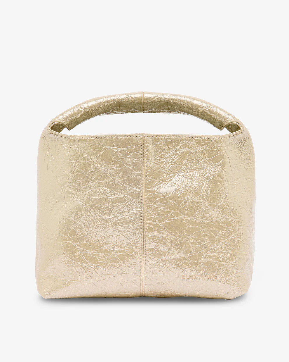 Linton Crossbody Large - Light Gold Crinkle