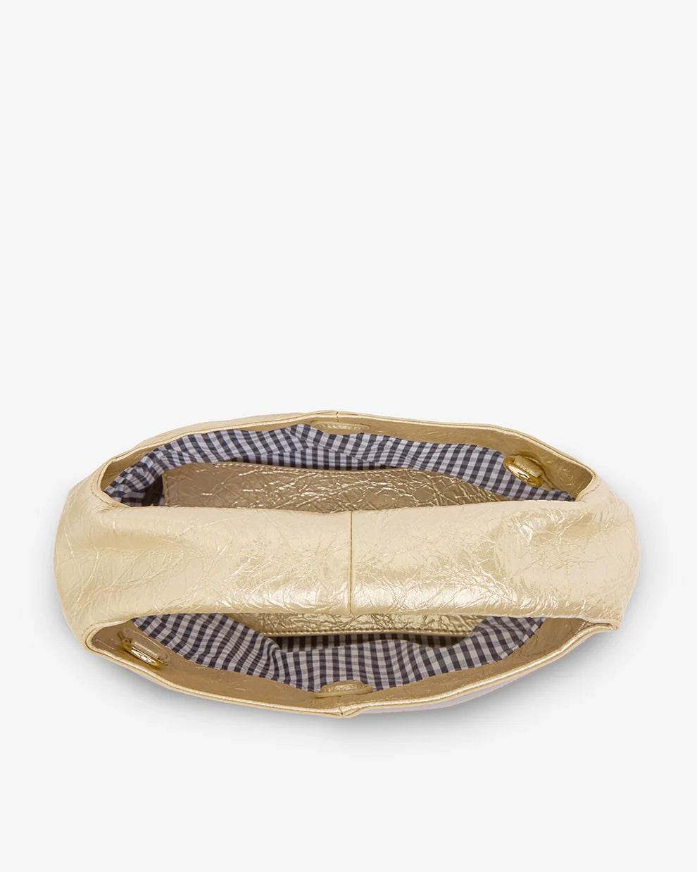 Linton Crossbody Large - Light Gold Crinkle