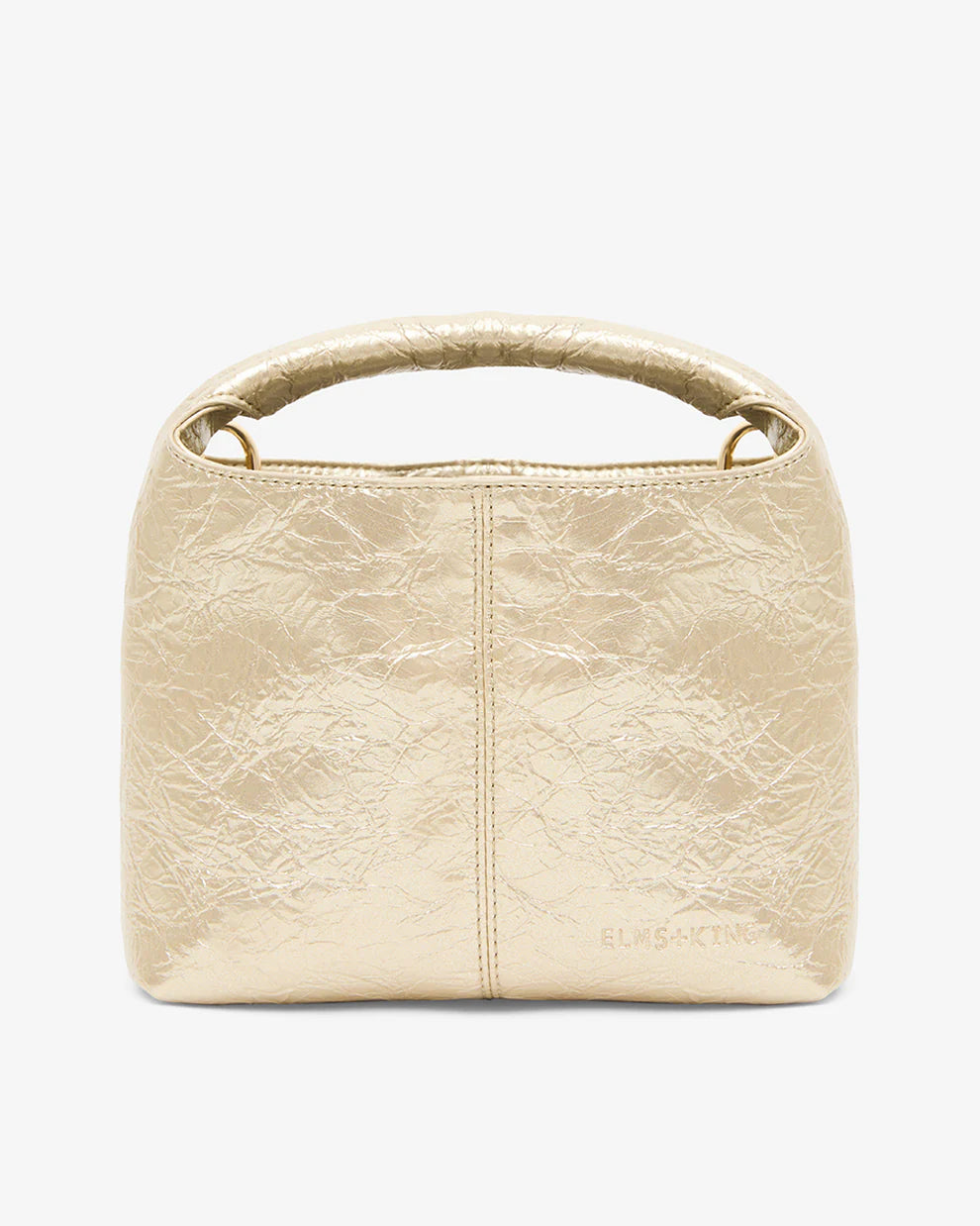 Linton Crossbody - Light Gold Crinkle